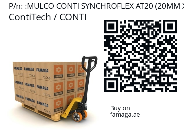   ContiTech / CONTI MULCO CONTI SYNCHROFLEX AT20 (20MM X 150MM X 6000MM)
