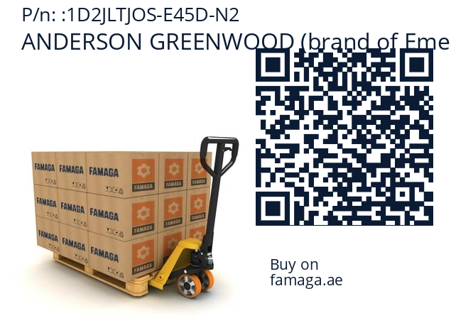   ANDERSON GREENWOOD (brand of Emerson) 1D2JLTJOS-E45D-N2