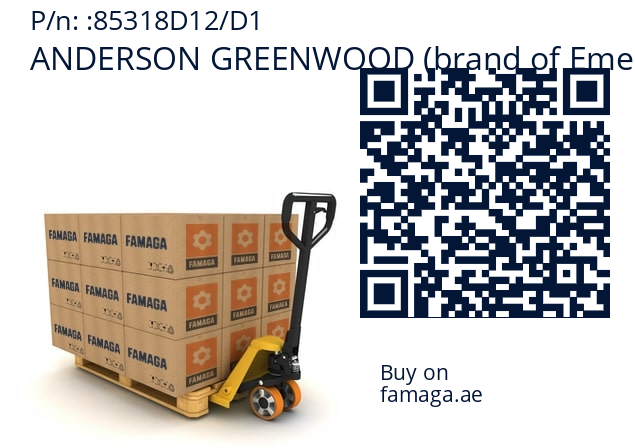   ANDERSON GREENWOOD (brand of Emerson) 85318D12/D1