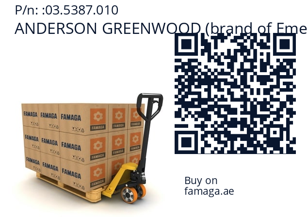  ANDERSON GREENWOOD (brand of Emerson) 03.5387.010