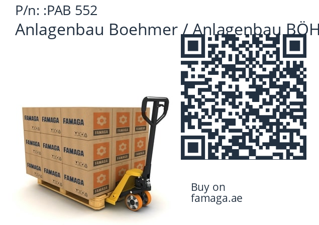   Anlagenbau Boehmer / Anlagenbau BÖHMER PAB 552