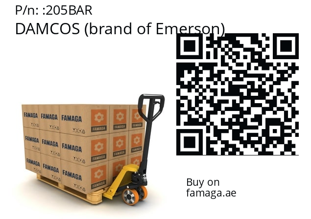   DAMCOS (brand of Emerson) 205BAR