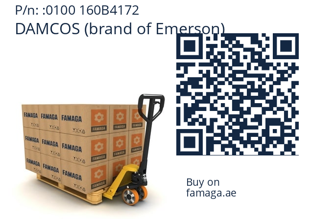   DAMCOS (brand of Emerson) 0100 160B4172