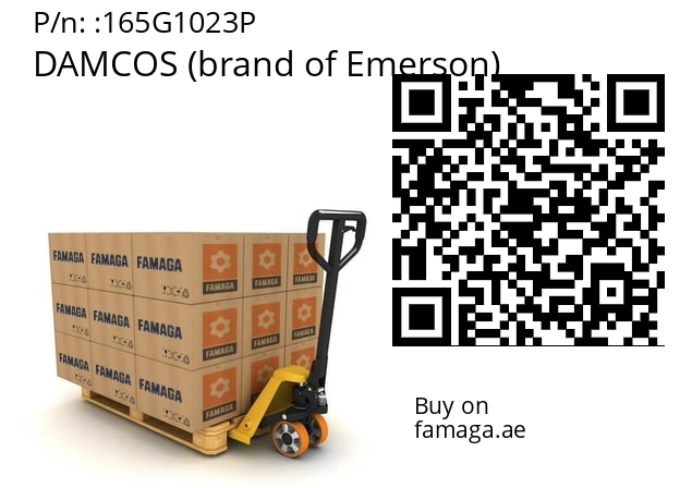   DAMCOS (brand of Emerson) 165G1023P