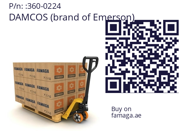   DAMCOS (brand of Emerson) 360-0224