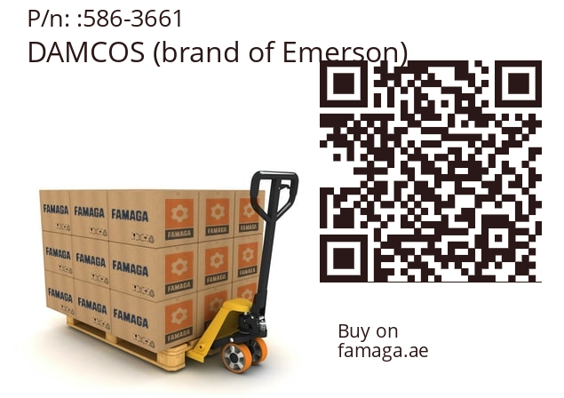   DAMCOS (brand of Emerson) 586-3661
