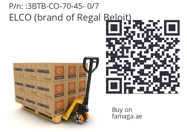   ELCO (brand of Regal Beloit) 3BTB-CO-70-45- 0/7