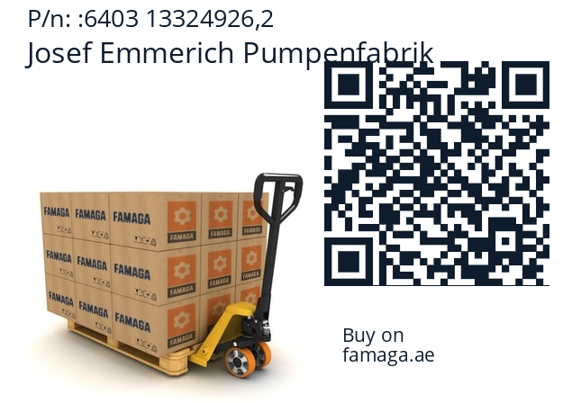   Josef Emmerich Pumpenfabrik 6403 13324926,2