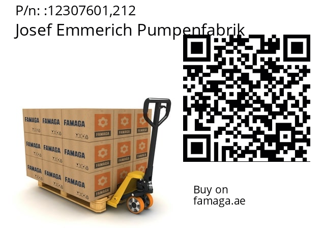   Josef Emmerich Pumpenfabrik 12307601,212