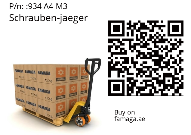   Schrauben-jaeger 934 A4 M3