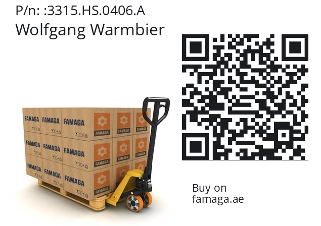   Wolfgang Warmbier 3315.HS.0406.A