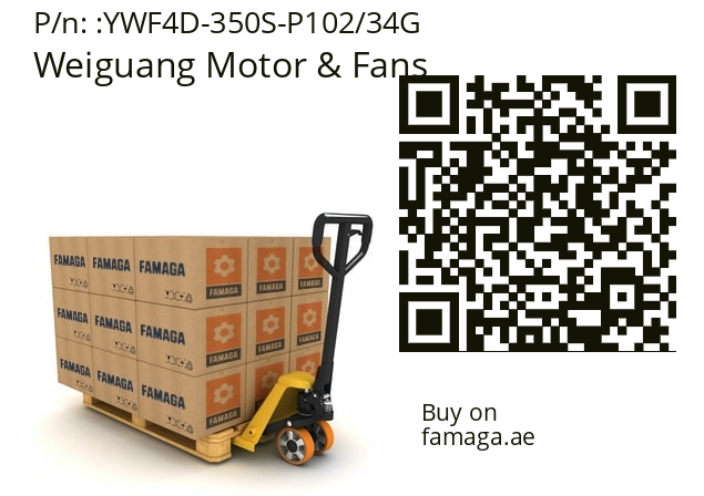   Weiguang Motor & Fans YWF4D-350S-P102/34G