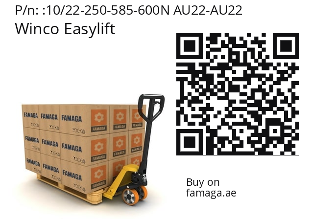   Winco Easylift 10/22-250-585-600N AU22-AU22