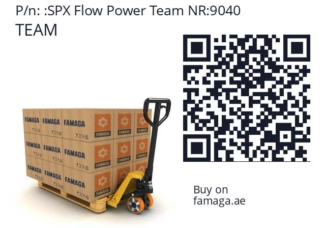   TEAM SPX Flow Power Team NR:9040