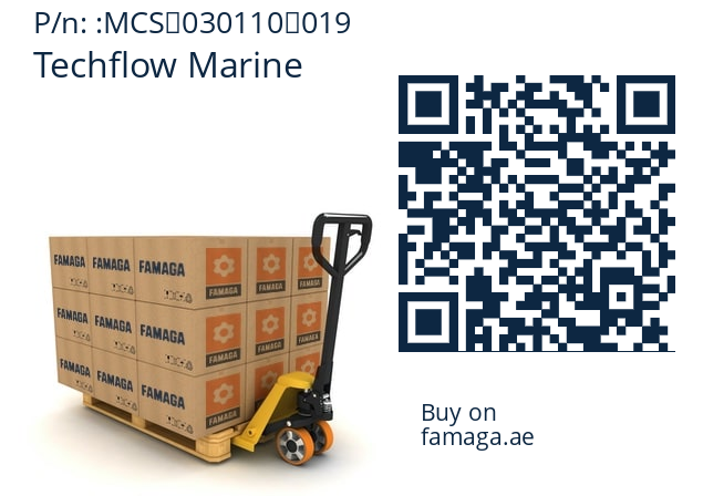   Techflow Marine MCS‐030110‐019