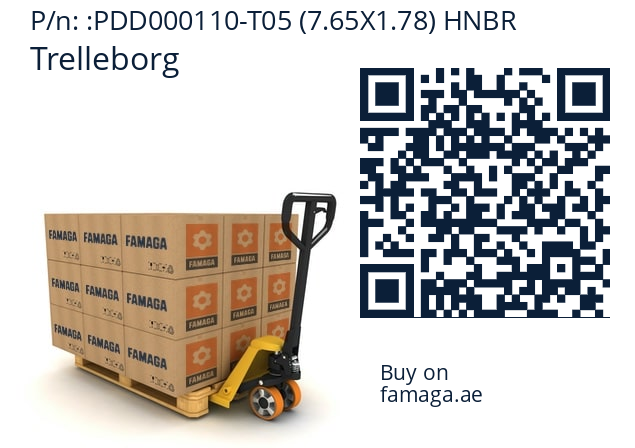   Trelleborg PDD000110-T05 (7.65X1.78) HNBR